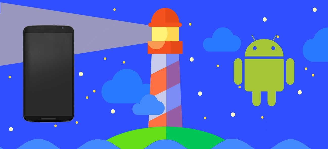 Run Google Lighthouse audit on mobile device