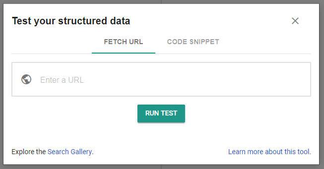 Test and validate your structured data code